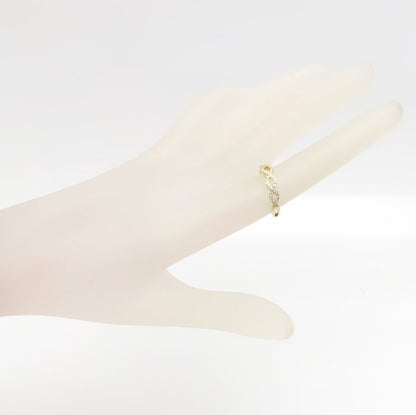 BELLESIORA ベルシオラ ダイヤモンド リング 指輪 ダイヤモンド0.23ct 11号 K18YG イエローゴールド レディース/294983【中古】【BJ】