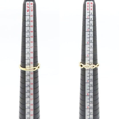 BELLESIORA ベルシオラ ダイヤモンド リング 指輪 ダイヤモンド0.23ct 11号 K18YG イエローゴールド レディース/294983【中古】【BJ】