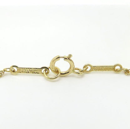 TIFFANY&Co. ティファニー バイザヤード ブレスレット 6Pダイヤモンド エルサペレッティ K18YG イエローゴールド レディース/294984【中古】【BJ】