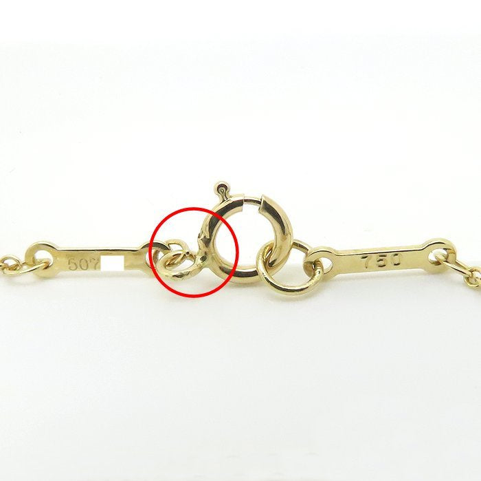 TIFFANY&Co. ティファニー バイザヤード ブレスレット 6Pダイヤモンド エルサペレッティ K18YG イエローゴールド レディース/294984【中古】【BJ】