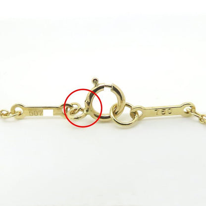 TIFFANY&Co. ティファニー バイザヤード ブレスレット 6Pダイヤモンド エルサペレッティ K18YG イエローゴールド レディース/294984【中古】【BJ】