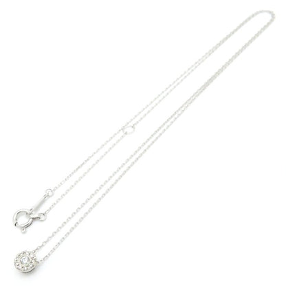 Ponte Vecchio ポンテヴェキオ センプレコレクション ネックレス ダイヤモンド0.06ct Pt850プラチナxPt999プラチナ レディース/294996【中古】【BJ】
