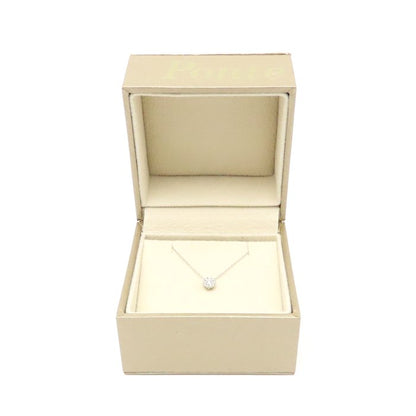 Ponte Vecchio ポンテヴェキオ センプレコレクション ネックレス ダイヤモンド0.06ct Pt850プラチナxPt999プラチナ レディース/294996【中古】【BJ】
