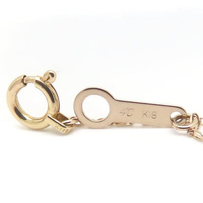 4℃ ヨンドシー ハート ネックレス ダイヤモンド K18PG ピンクゴールド レディース/295018【中古】【BJ】