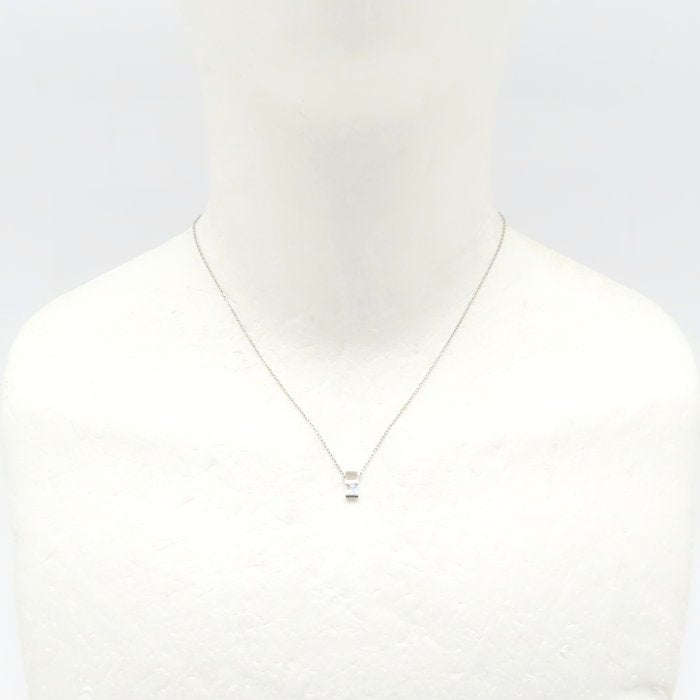 4℃ ヨンドシー ラブラドライト ネックレス Pt850プラチナ レディース/295031【中古】【BJ】