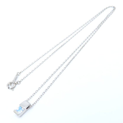 4℃ ヨンドシー ラブラドライト ネックレス Pt850プラチナ レディース/295031【中古】【BJ】
