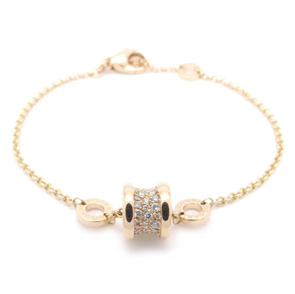 BVLGARI ブルガリ ビーゼロワン エレメント ブレスレット ダイヤモンド K18PG ピンクゴールド レディース /295040【中古】【BJ】