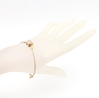 BVLGARI ブルガリ ビーゼロワン エレメント ブレスレット ダイヤモンド K18PG ピンクゴールド レディース /295040【中古】【BJ】