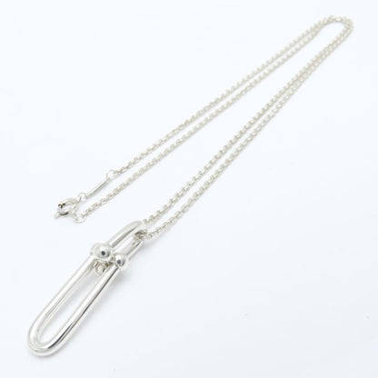 TIFFANY&Co. ティファニー ハードウェア 細長リンク ネックレス シルバー925 レディース/295066【中古】【BJ】