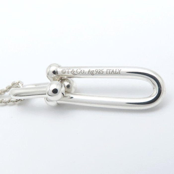 TIFFANY&Co. ティファニー ハードウェア 細長リンク ネックレス シルバー925 レディース/295066【中古】【BJ】