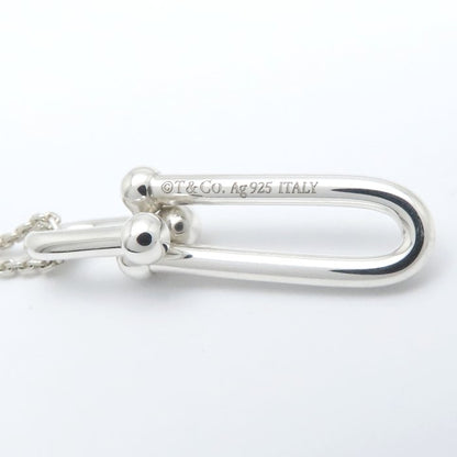 TIFFANY&Co. ティファニー ハードウェア 細長リンク ネックレス シルバー925 レディース/295066【中古】【BJ】