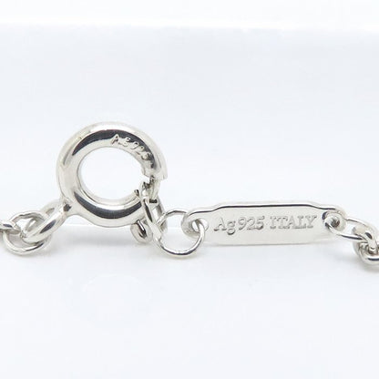 TIFFANY&Co. ティファニー ハードウェア 細長リンク ネックレス シルバー925 レディース/295066【中古】【BJ】
