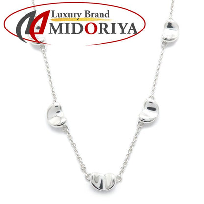 TIFFANY&Co. ティファニー ビーン ネックレス 5モチーフ エルサペレッティ シルバー925 レディース/295067【中古】【BJ】