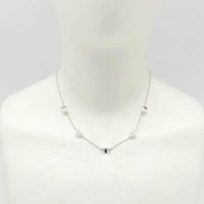 TIFFANY&Co. ティファニー ビーン ネックレス 5モチーフ エルサペレッティ シルバー925 レディース/295067【中古】【BJ】