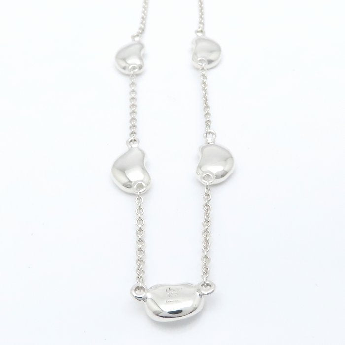 TIFFANY&Co. ティファニー ビーン ネックレス 5モチーフ エルサペレッティ シルバー925 レディース/295067【中古】【BJ】