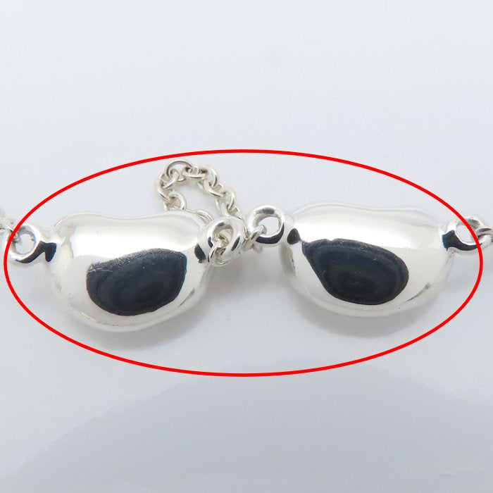 TIFFANY&Co. ティファニー ビーン ネックレス 5モチーフ エルサペレッティ シルバー925 レディース/295067【中古】【BJ】