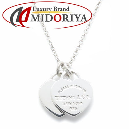 TIFFANY&Co. ティファニー リターントゥティファニー ダブルハートタグ ネックレス シルバー925 レディース/295069【中古】【BJ】
