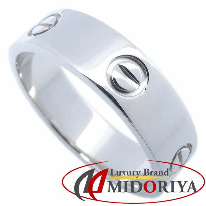 CARTIER カルティエ ラブ リング 指輪 #63 22.5号 Pt950プラチナ メンズ/295099【中古】【BJ】