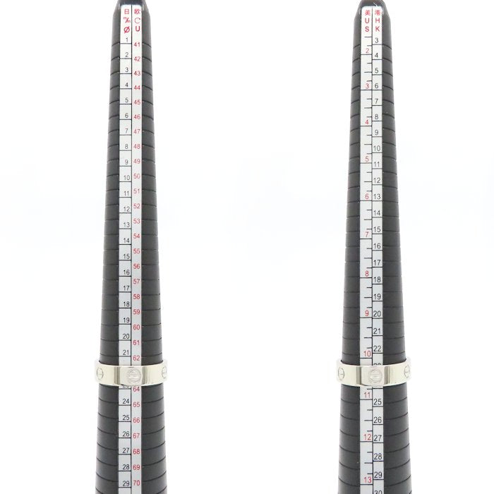 CARTIER カルティエ ラブ リング 指輪 #63 22.5号 Pt950プラチナ メンズ/295099【中古】【BJ】