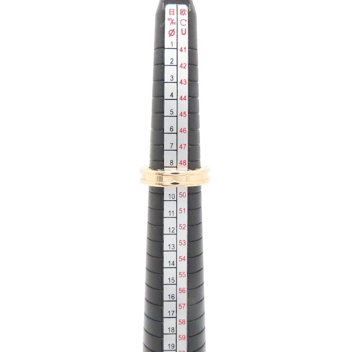 BVLGARI ブルガリ ビーゼロワン リング 指輪 1バンド XS #49 9号 B.zero1 K18PG ピンクゴールド レディース/295116【中古】【BJ】