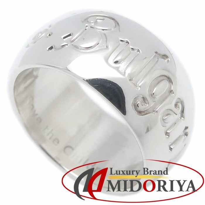 BVLGARI ブルガリ セーブザチルドレン リング 指輪 #51 11.5号 AN855239 シルバー925 レディース/295120【中古】【BJ】