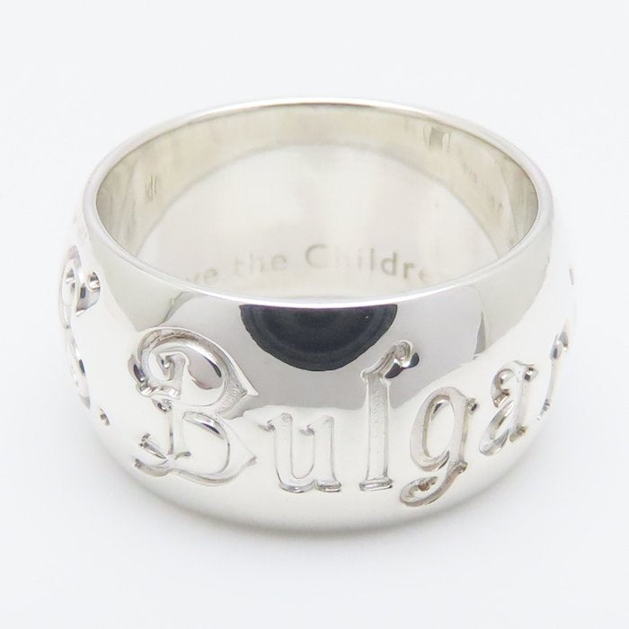 BVLGARI ブルガリ セーブザチルドレン リング 指輪 #51 11.5号 AN855239 シルバー925 レディース/295120【中古】【BJ】