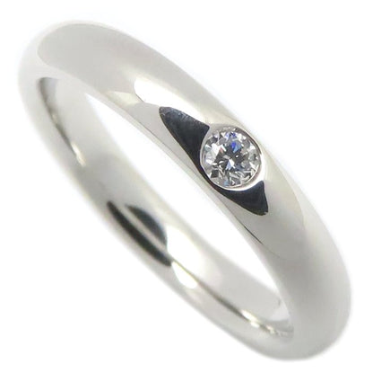 HARRY WINSTON ハリーウィンストン ラウンドカット マリッジ リング 指輪 1Pダイヤモンド 8号 WBDPRDBZ3MM Pt950プラチナ レディース/295126【中古】【BJ】