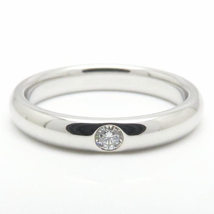 HARRY WINSTON ハリーウィンストン ラウンドカット マリッジ リング 指輪 1Pダイヤモンド 8号 WBDPRDBZ3MM Pt950プラチナ レディース/295126【中古】【BJ】
