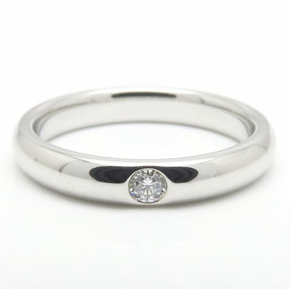HARRY WINSTON ハリーウィンストン ラウンドカット マリッジ リング 指輪 1Pダイヤモンド 8号 WBDPRDBZ3MM Pt950プラチナ レディース/295126【中古】【BJ】