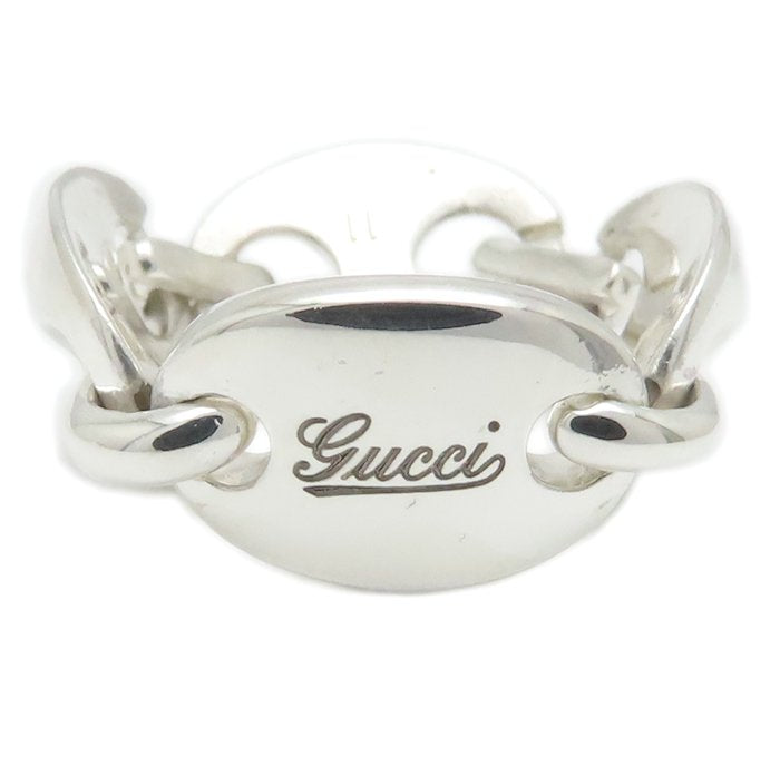 GUCCI グッチ マリーナチェーン リング 指輪 #11 10号 シルバー925 レディース/295132【中古】【BJ】