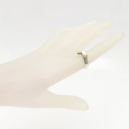 TIFFANY&Co. ティファニー フック＆アイ リング 指輪 10号 シルバー925xK18YG イエローゴールド レディース/295155【中古】【BJ】