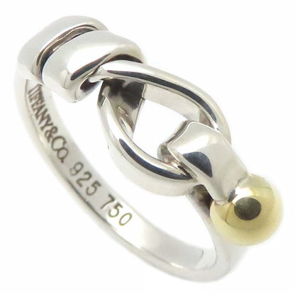 TIFFANY&Co. ティファニー ラブノット リング 指輪 9.5号 シルバー925xK18YG イエローゴールド レディース/295156【中古】【BJ】