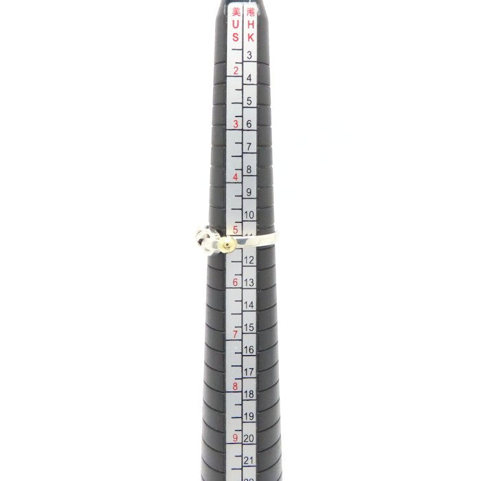 TIFFANY&Co. ティファニー ラブノット リング 指輪 9.5号 シルバー925xK18YG イエローゴールド レディース/295156【中古】【BJ】