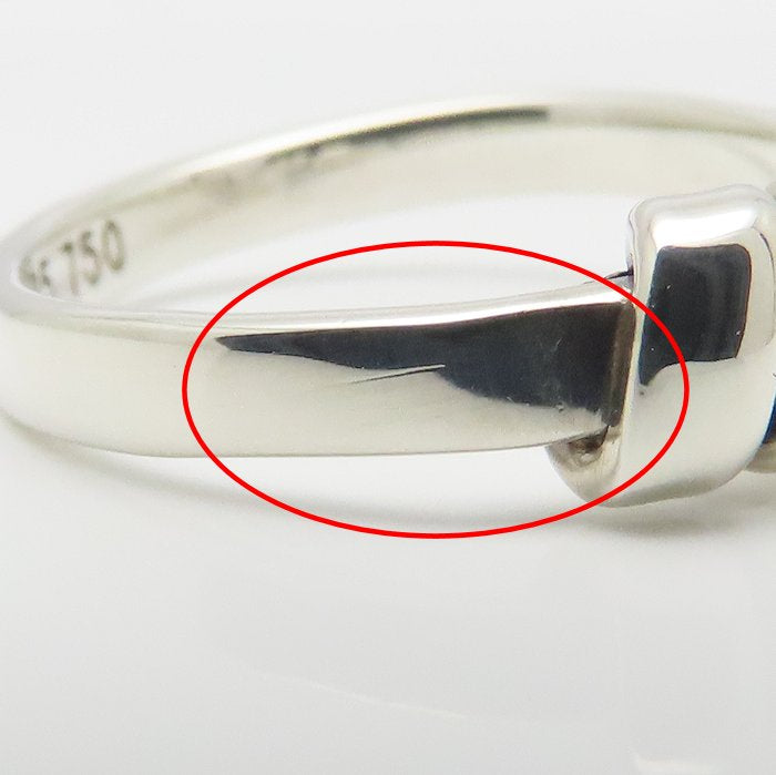 TIFFANY&Co. ティファニー ラブノット リング 指輪 9.5号 シルバー925xK18YG イエローゴールド レディース/295156【中古】【BJ】