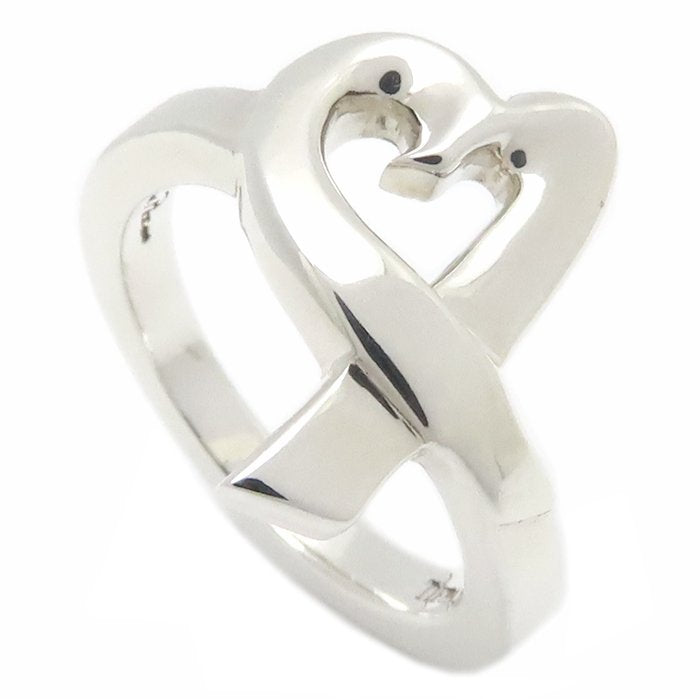 TIFFANY&Co. ティファニー ラビングハート リング 指輪 9号 シルバー925 レディース/295161【中古】【BJ】