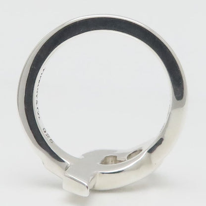 TIFFANY&Co. ティファニー ラビングハート リング 指輪 9号 シルバー925 レディース/295161【中古】【BJ】