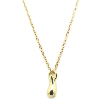 TIFFANY&Co. ティファニー ティアドロップ ネックレス エルサペレッティ K18YG イエローゴールド レディース/295165【中古】【BJ】