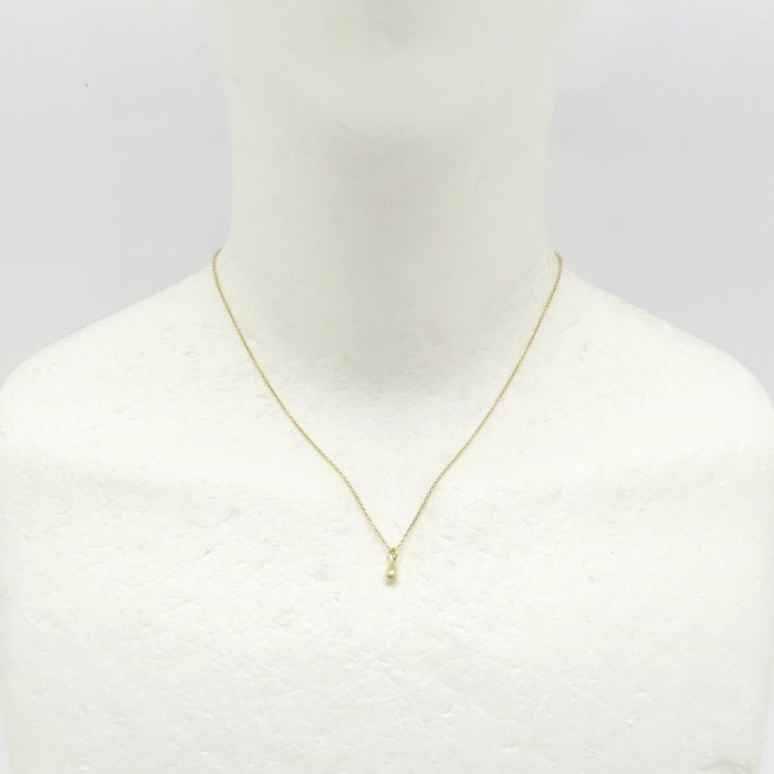 TIFFANY&Co. ティファニー ティアドロップ ネックレス エルサペレッティ K18YG イエローゴールド レディース/295165【中古】【BJ】