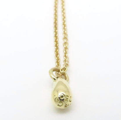 TIFFANY&Co. ティファニー ティアドロップ ネックレス エルサペレッティ K18YG イエローゴールド レディース/295165【中古】【BJ】