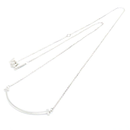 TIFFANY&Co. ティファニー Tスマイル ネックレス スモール シルバー925 レディース/295167【中古】【BJ】
