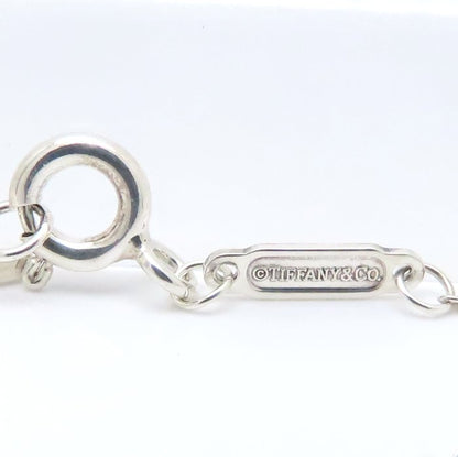 TIFFANY&Co. ティファニー Tスマイル ネックレス スモール シルバー925 レディース/295167【中古】【BJ】