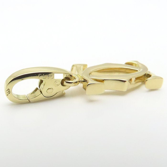 CARTIER カルティエ 2C ペンダントトップ チャーム K18YG イエローゴールド レディース /295217【中古】【BJ】