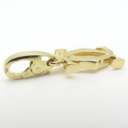 CARTIER カルティエ 2C ペンダントトップ チャーム K18YG イエローゴールド レディース /295217【中古】【BJ】