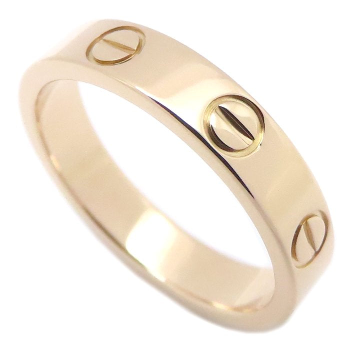CARTIER カルティエ ミニラブ リング 指輪 #49 9号 B4085200 K18PG ピンクゴールド レディース/295234【中古】【BJ】