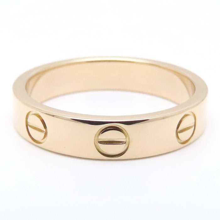 CARTIER カルティエ ミニラブ リング 指輪 #49 9号 B4085200 K18PG ピンクゴールド レディース/295234【中古】【BJ】