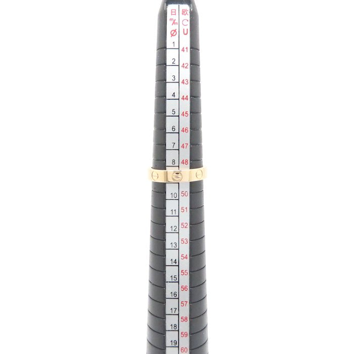 CARTIER カルティエ ミニラブ リング 指輪 #49 9号 B4085200 K18PG ピンクゴールド レディース/295234【中古】【BJ】