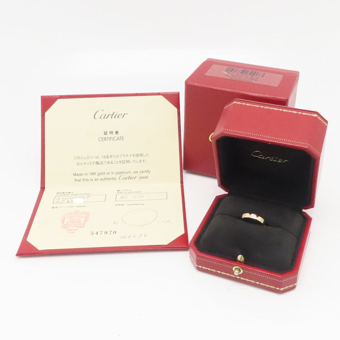 CARTIER カルティエ ミニラブ リング 指輪 #49 9号 B4085200 K18PG ピンクゴールド レディース/295234【中古】【BJ】