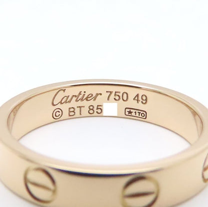 CARTIER カルティエ ミニラブ リング 指輪 #49 9号 B4085200 K18PG ピンクゴールド レディース/295234【中古】【BJ】