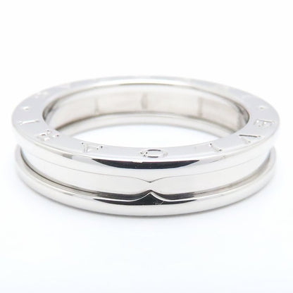 BVLGARI ブルガリ ビーゼロワン リング 指輪 1バンド XS #58 18号 B.zero1 K18WG ホワイトゴールド メンズ/295249【中古】【BJ】