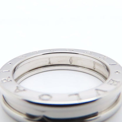 BVLGARI ブルガリ ビーゼロワン リング 指輪 1バンド XS #58 18号 B.zero1 K18WG ホワイトゴールド メンズ/295249【中古】【BJ】